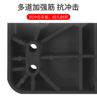 新越昌晖全新PP原料车板加厚尼龙推车面板耐磨防滑板车板面四角加固防撞 47*73承重约300斤JYH150