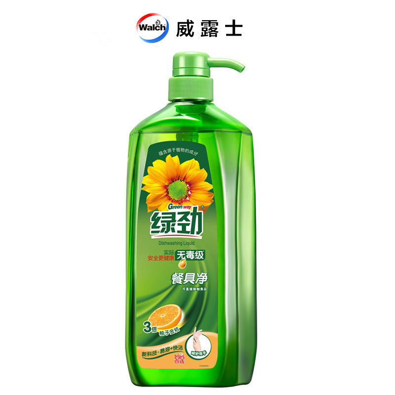 绿劲 妈妈壹选新一代 餐具净 柚子金桔1.28kg+补充装1.28kg (单位:组)