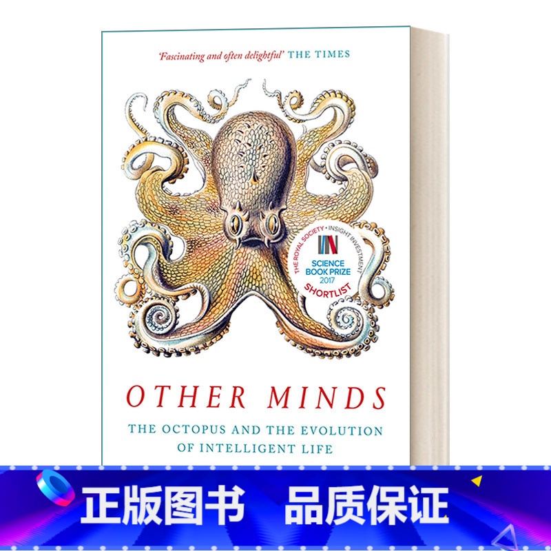 【正版】英文原版 Other Minds 其他思维 章鱼和智力生命的进化 彼得·戈弗雷-史密斯 英文版 进口英语原版书籍