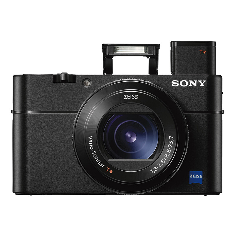 索尼(SONY) DSC-RX100M5A+64G卡+三脚架 黑卡五代 数码相机 约2010万像素 3英寸屏