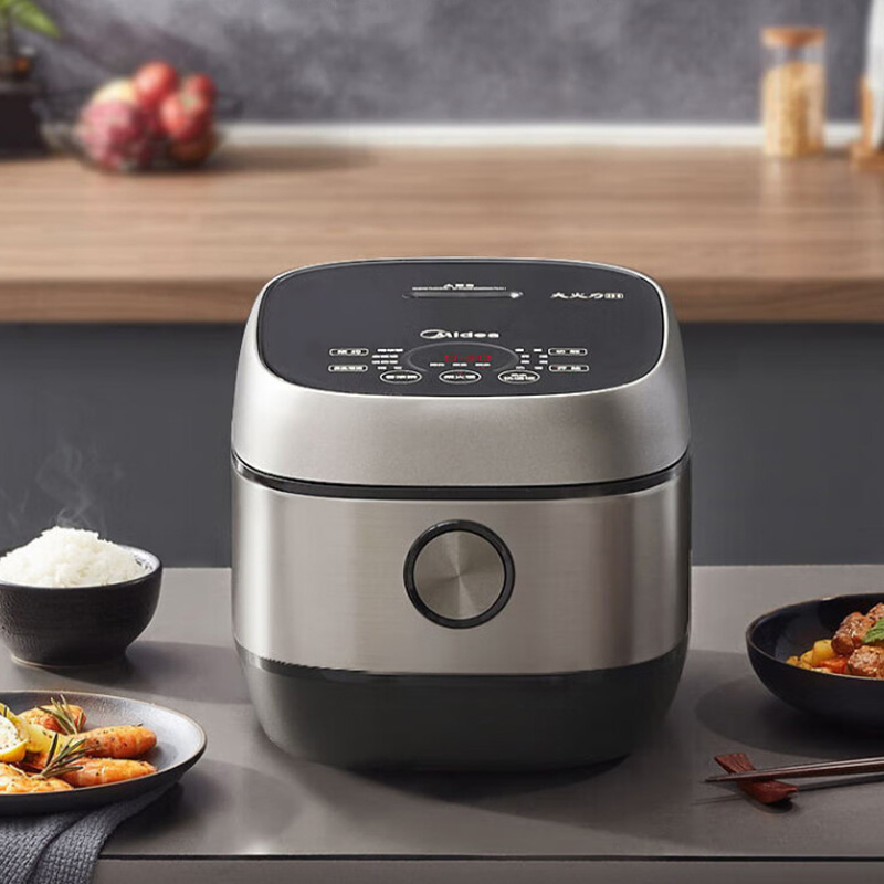 美的电饭煲5L加厚精铁釜内胆多功能家用智能预约MB-FB50S701高清大图