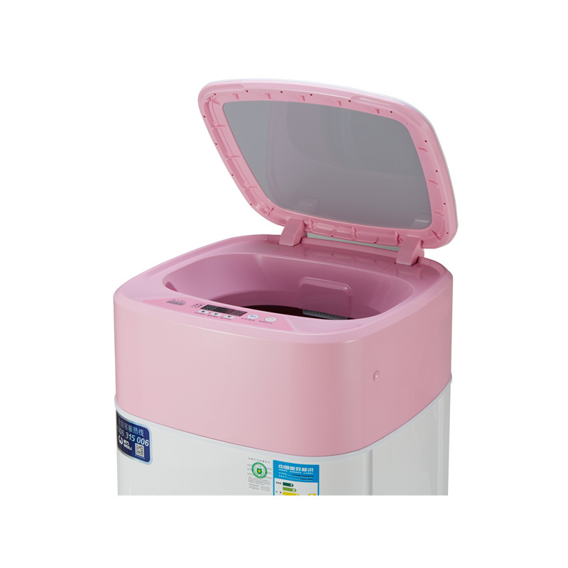 威力(WEILI)XQB40-1432YJ(粉色)4公斤全自动迷你洗衣机 抗菌波轮 智能模糊 母婴儿童家用 粉色