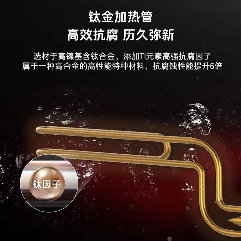 卡萨帝60升电热水器 双胆速热大水量 纤薄短款机身 净肤洗 APP智控CEH-60LPLS3KU1图片