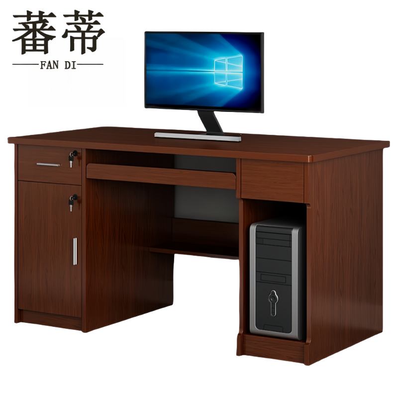 蕃蒂办公桌1.6米张高清大图