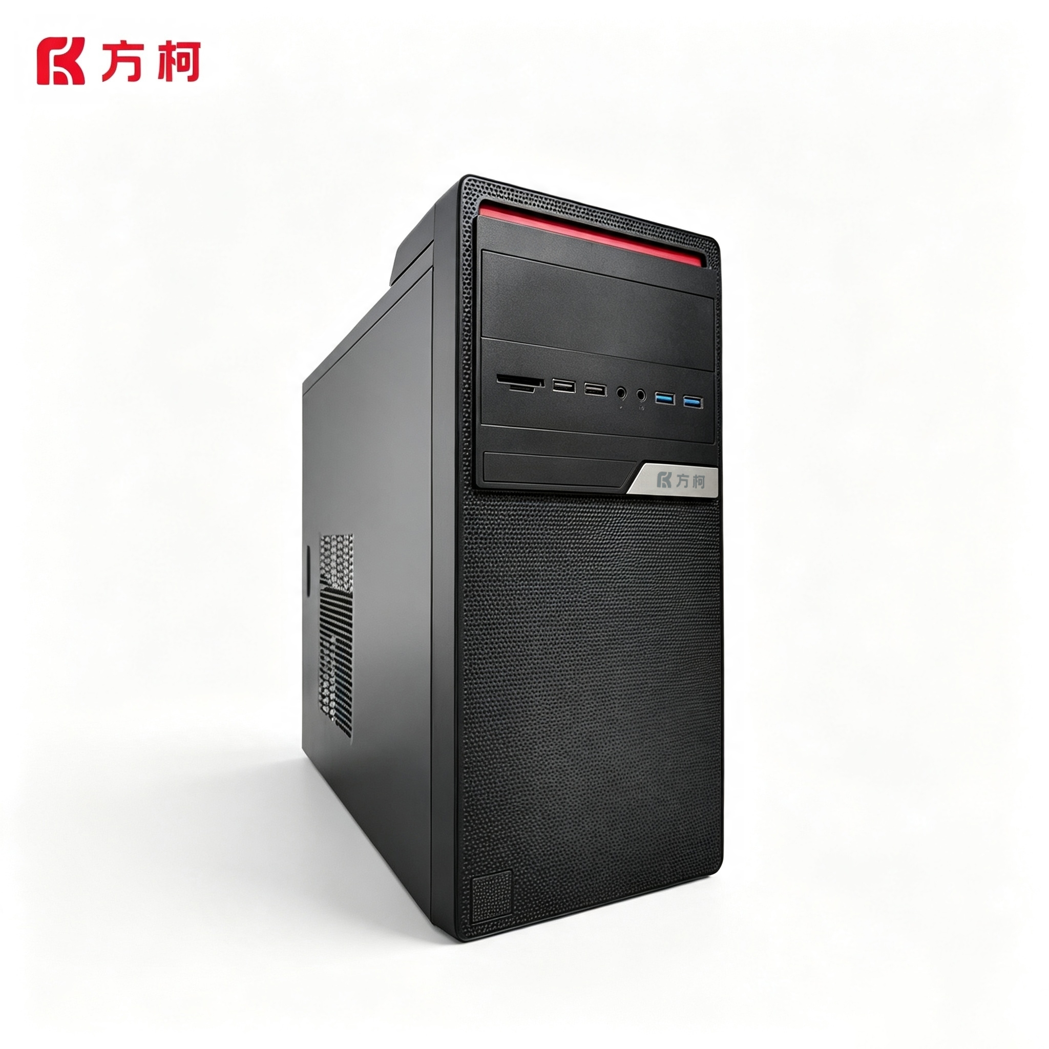 方柯电脑台式机商用办公信创FKX8HB20/海光3350/16G/256G固态/2G独显/23.8显示器高清大图
