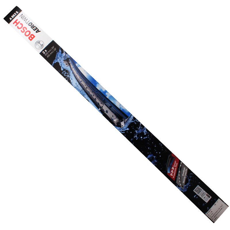 博世(BOSCH)进口神翼专车专用雨刷雨刮7863 适用奥迪A3 S3 高尔夫7 17款4008 蔚揽 26寸+18寸