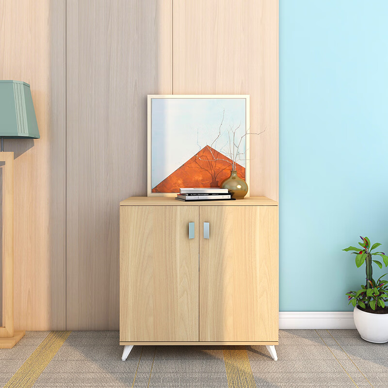 中泰(jongtay)办公室木质办公文件柜储物矮柜档案书柜打印机小柜子 J-FBMX081高清大图