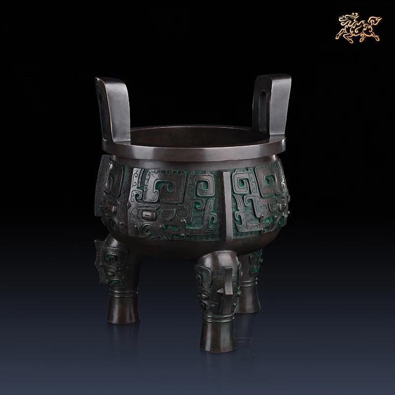美帮汇全铜摆件《世纪宝鼎》家居饰品 铜工艺品高清大图