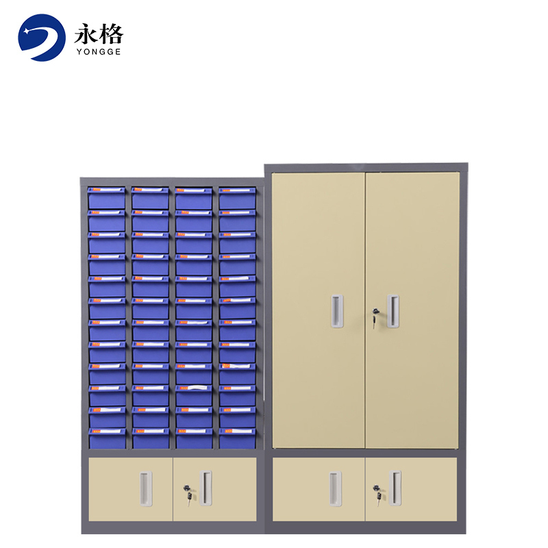 永格零件柜48抽抽屉式物料柜样品柜票据收纳柜螺丝柜五金柜刀具柜螺丝样品柜工具配件物料柜