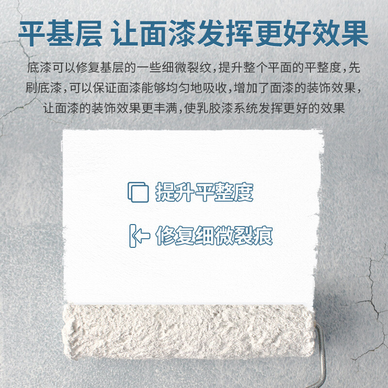 嘉宝莉(CARPOLY)内墙底漆乳胶漆 墙面净味抗泛碱净味环保通用封闭底漆护墙卫士涂料20kg 20KG[可刷200m²