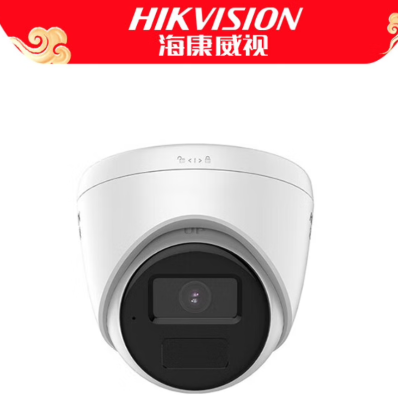 海康威视DS-2CD2345CN-M 400万 CMOS 红外阵列海螺型网络摄像机高清大图