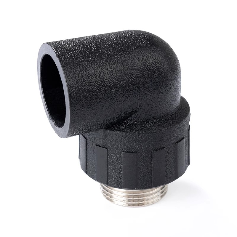 时速 PE外丝弯头 20x1/2" 个