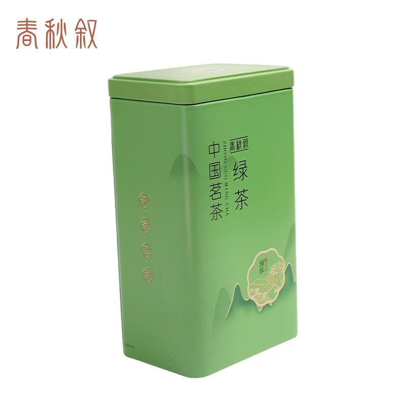 春秋叙 精品绿茶 200g/罐图片