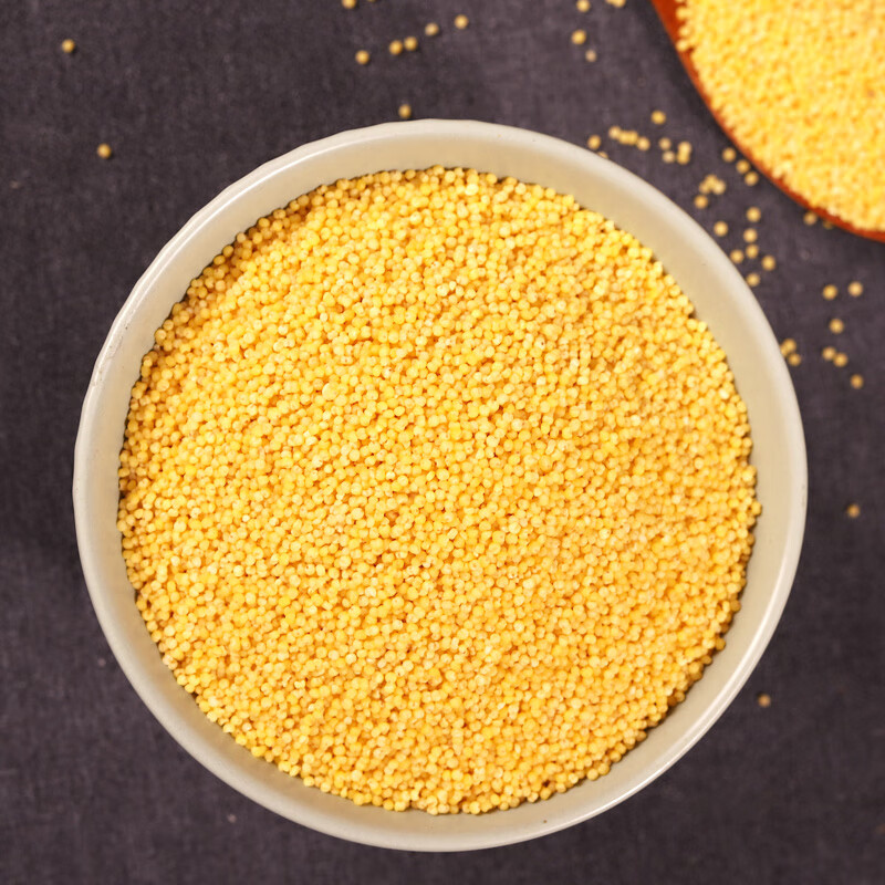 米妹妹(MIMEIMEI) 九州粮仓大礼包 五常糯米+内蒙古黄小米+五常有机粥米+五常玉米碴+五常糙米 5kg高清大图