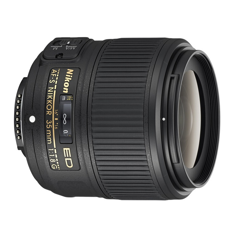 尼康/Nikon AF-S尼克尔35mm f/1.8G ED 全画幅单反广角定焦镜头 大光圈人像镜头 58mm 尼康卡口