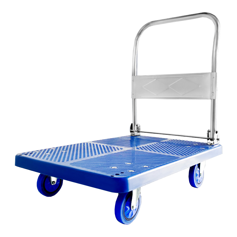 臻远 ZY-RSPC-01 重型折叠平板车手推车搬运车 720mm*480mm 承重200KG