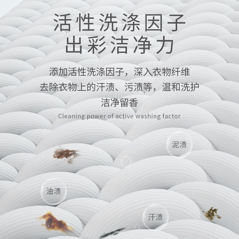 蓝漂 363323香水洗衣液 德国进口微胶囊4斤*2瓶高清大图