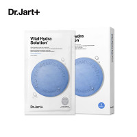 Dr.Jart+蒂佳婷蓝色药丸密集补水面膜5片/盒 清爽保湿 锁水保湿 急救深层补水 晒后修复 韩国进口 1盒装