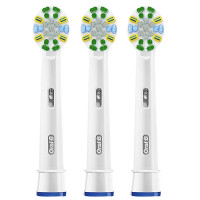 博朗(BRAUN)欧乐B(Oralb)电动牙刷头 3支装 牙线效果型 适配成人2D/3D全部型号 EB25-3