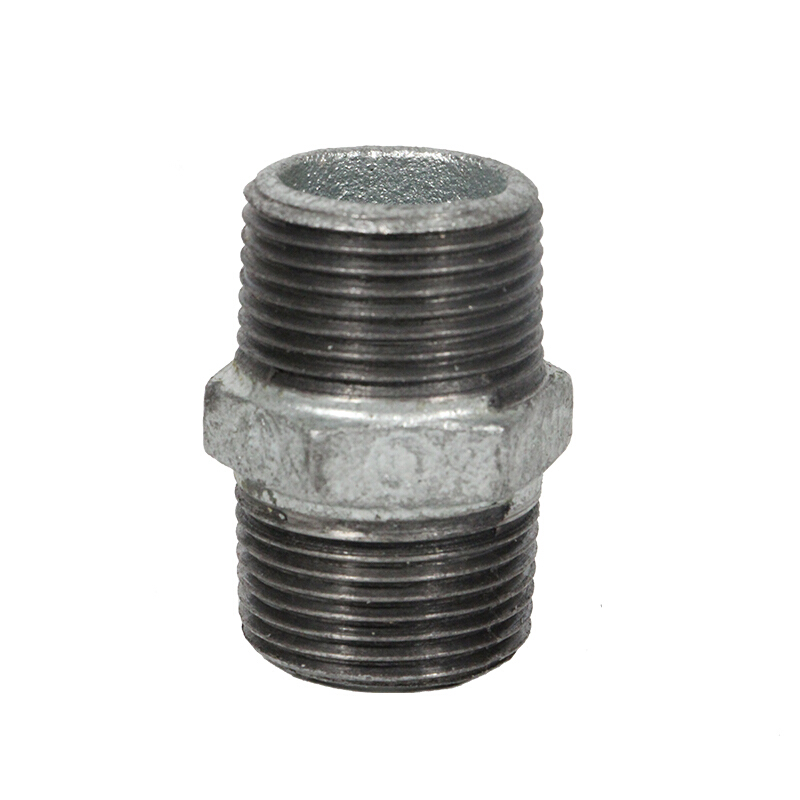 建支 国标热镀锌对丝15mm 4分 1个
