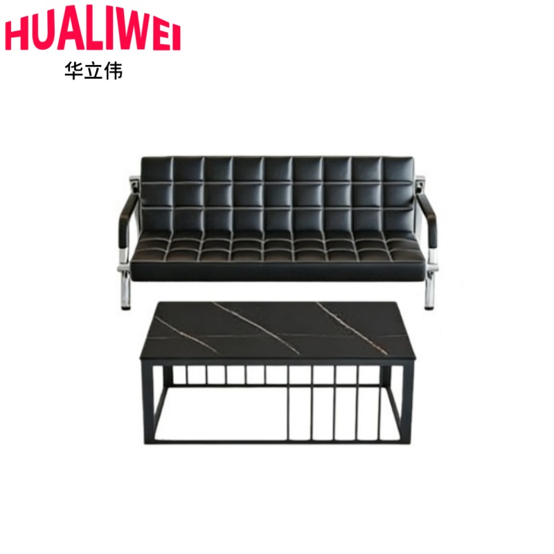 华立伟 沙发组合三人位+茶几套