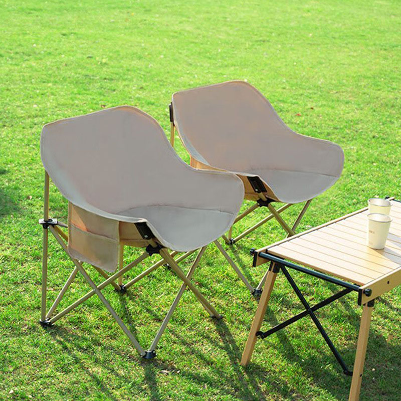 先围 月亮椅 卡其45*45*66cm 把高清大图