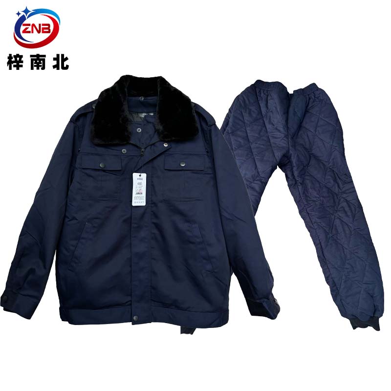 梓南北 棉衣防寒服套装ZN/F125套高清大图