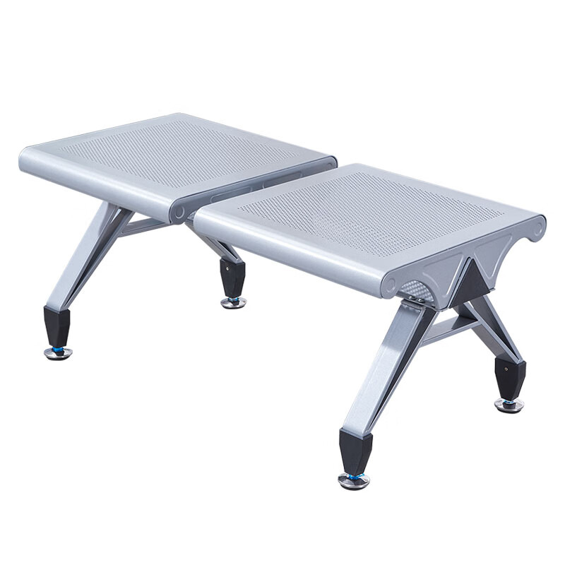 晋舰 无靠背排椅候诊椅加厚机场银行车站医院等候椅大厅连椅双人位无垫