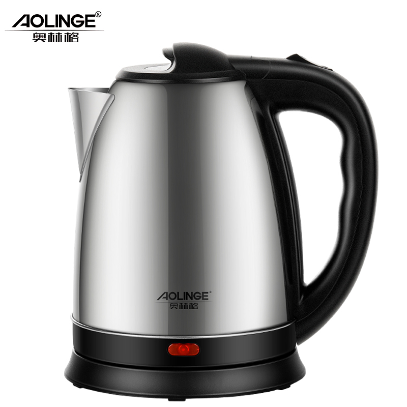 奥林格(AOLINGE)ALG-BX89宿舍家用电热水壶全自动断电304不锈钢烧水壶电水壶开水壶烧水器电热壶煮茶壶2L