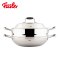 菲仕乐(fissler)锅具套组 TZ00000877 不锈钢双柄炒锅蒸屉汤锅不粘锅刀具厨房配件15件组