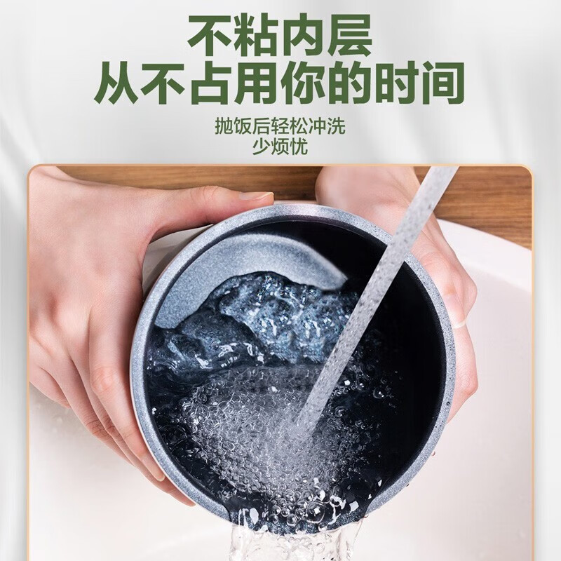 美的(Midea)电饭煲电饭锅1-2人小型家用煮米饭1.2L/升不粘内胆多功能小电饭煲MB-FB12X1-213A高清大图