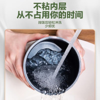 美的(Midea)电饭煲MB-FB12X1-213A 电饭锅1-2人小型家用煮米饭1.2L小功率不沾内胆多功能小煮饭煲