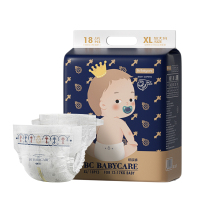babycare纸尿裤皇室狮子王国宝宝超薄透气尿不湿皇室系列 mini装XL18