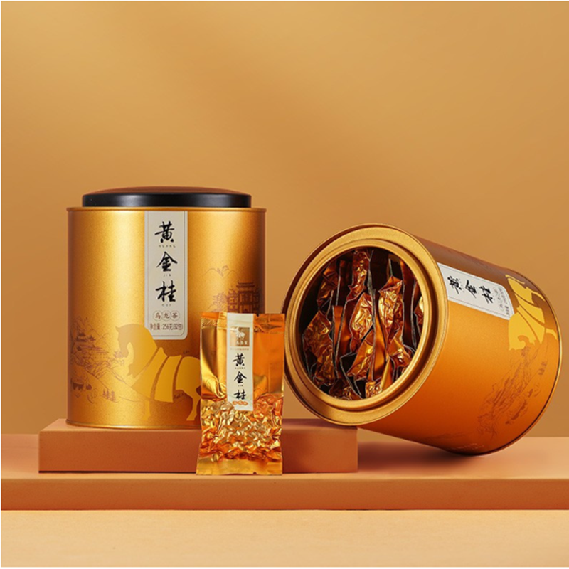八馬茶業 AA1354 福建安溪原产 黄金桂桂花香乌龙茶 茶叶罐装 256g 货期5-10天高清大图