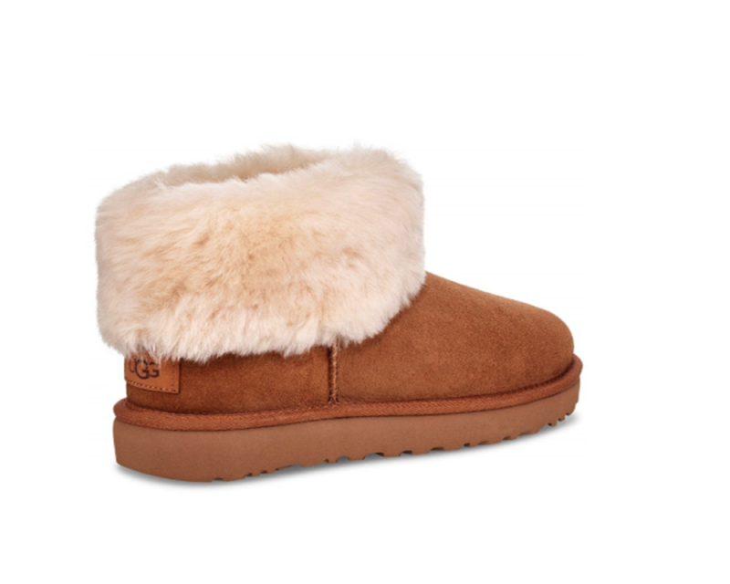 【直营】UGG CLASSIC MINI FLUFF经典翻毛短筒女士保暖雪地靴女靴1106757高清大图