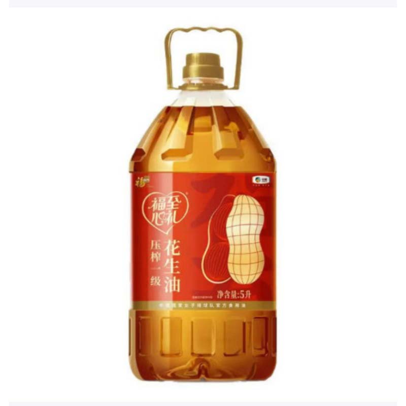 福临门 福至心礼压榨一级花生油 5L 单位:件