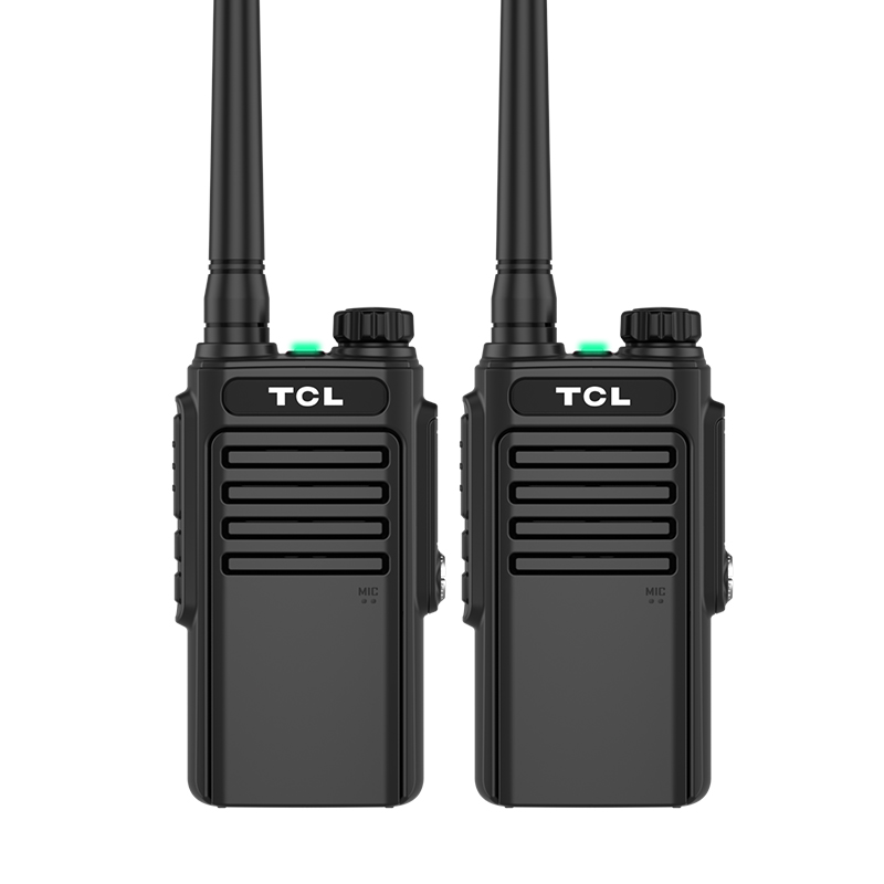 TCL 对讲机 HT8 Plus防水对讲机 IP67级防尘防水 专业大功率远距离对讲机户外民用商用手持无线手台黑色高清大图