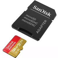 闪迪(Sandisk)128GB TF卡手机内存卡 读190MB/s写90MB/s运动相机无人机存储卡Micro SD卡