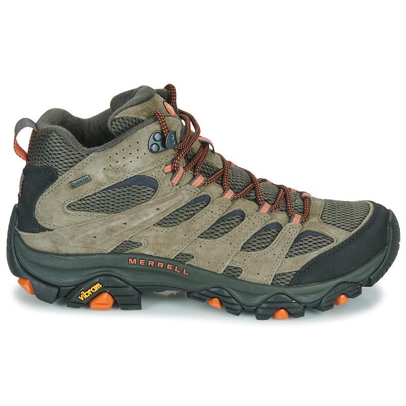 MERRELL男士中帮防水耐磨防滑透气户外休闲徒步登山鞋