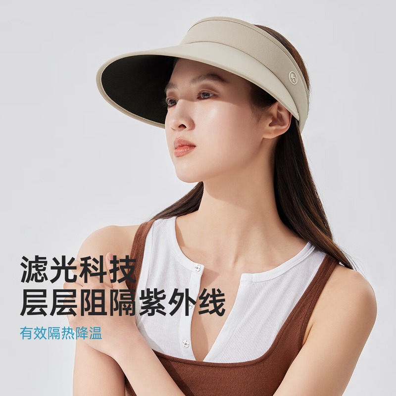 VVC VTM5S799-VVC呼伦贝尔沁风防晒帽 卡其色