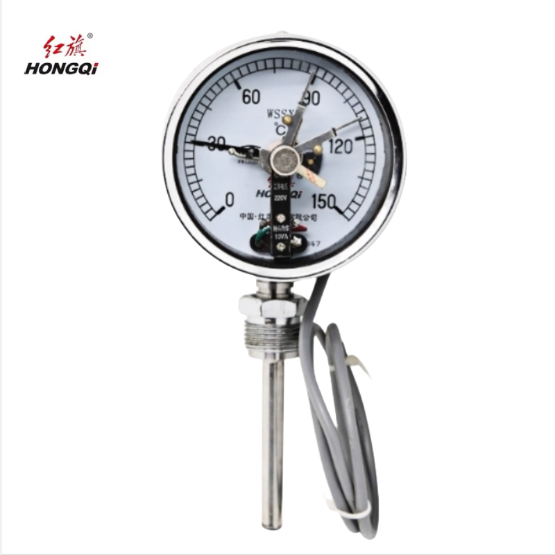 红旗 电接点双金属温度计定制检测款WSSX-411 (量程需备注) 块