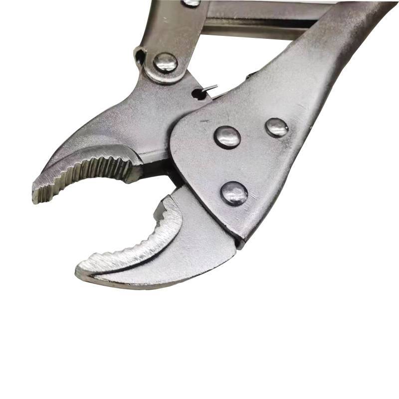 秩械矛 大力钳 多功能 万用钳子手动夹钳固定钳 圆口大力钳 10寸 1把