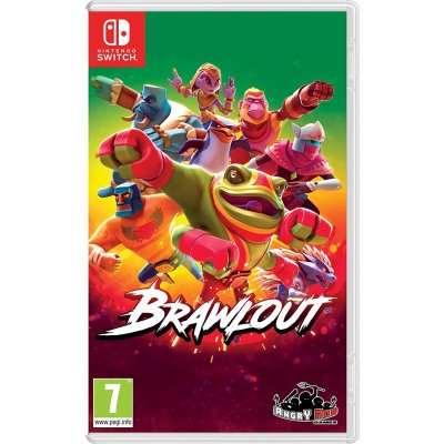 Switch Ns游戏卡带大乱斗大乱殴brawlout 英文 摘要书评在线阅读 苏宁易购图书