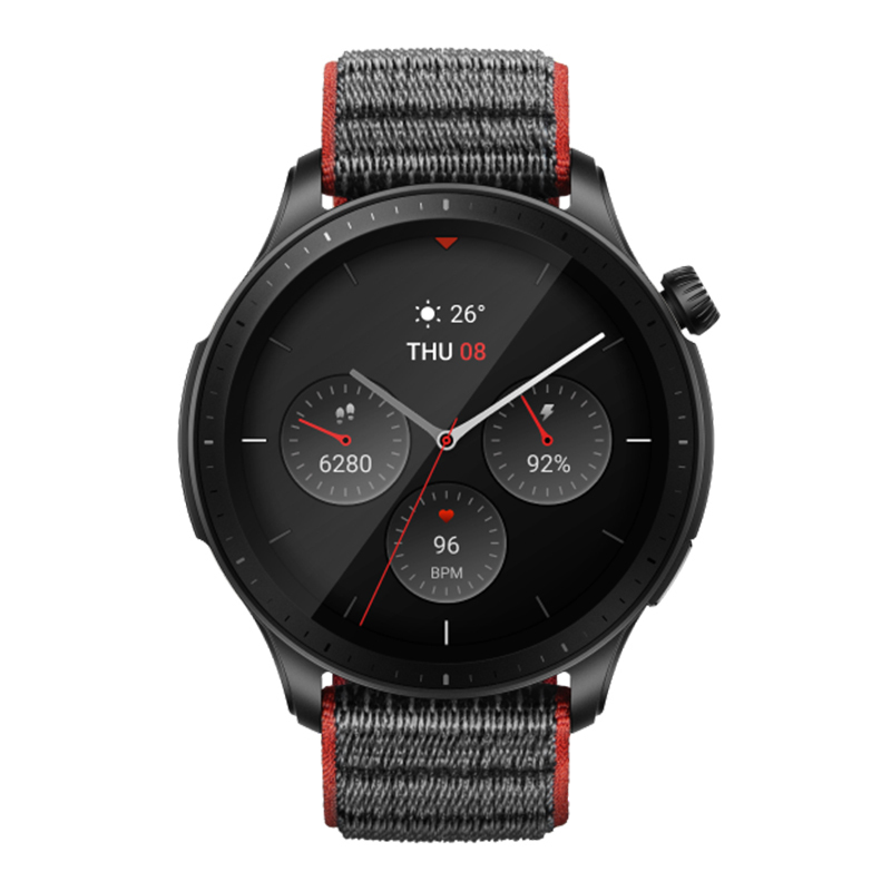 官方正品 自营旗舰 Amazfit 华米跃我GTR4智能运动手表 50米防水心率血氧检测健康监测深度防水运动识别男女通用watch 适用苹果华为小米OPPO荣耀安卓手机