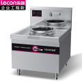 乐创（lecon） 商用单头单尾小炒灶 15KW酒店饭堂企业电磁灶 LC-J-APXCD15D