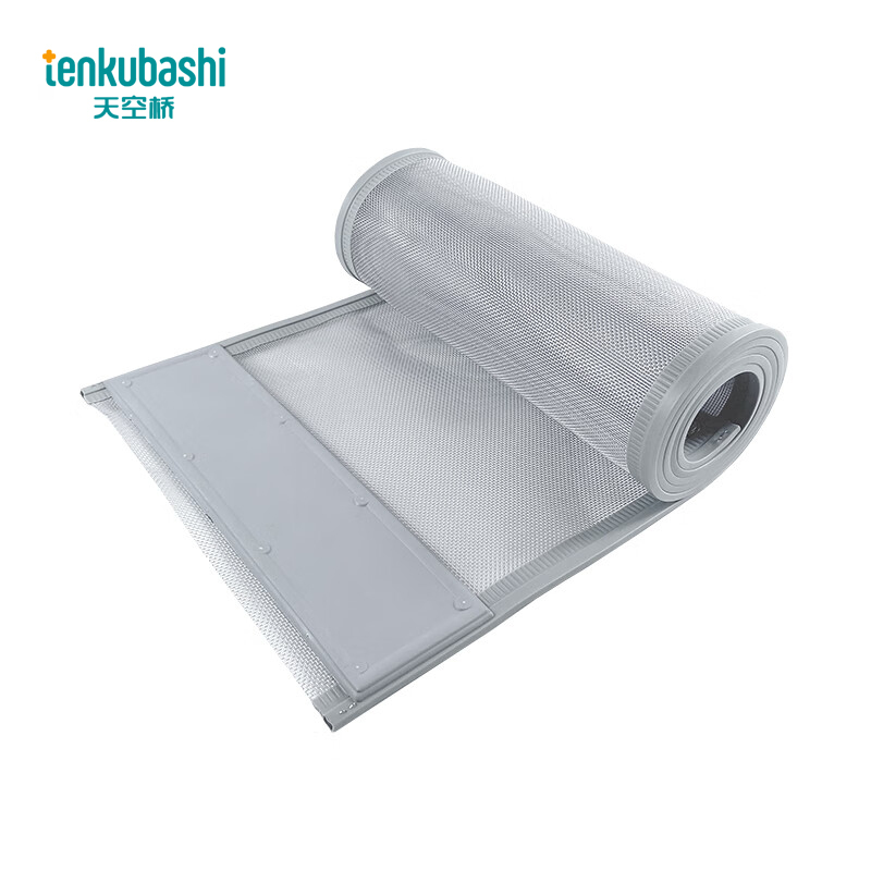 天空桥 网纱门帘 灰色双丝含安装 平方米高清大图