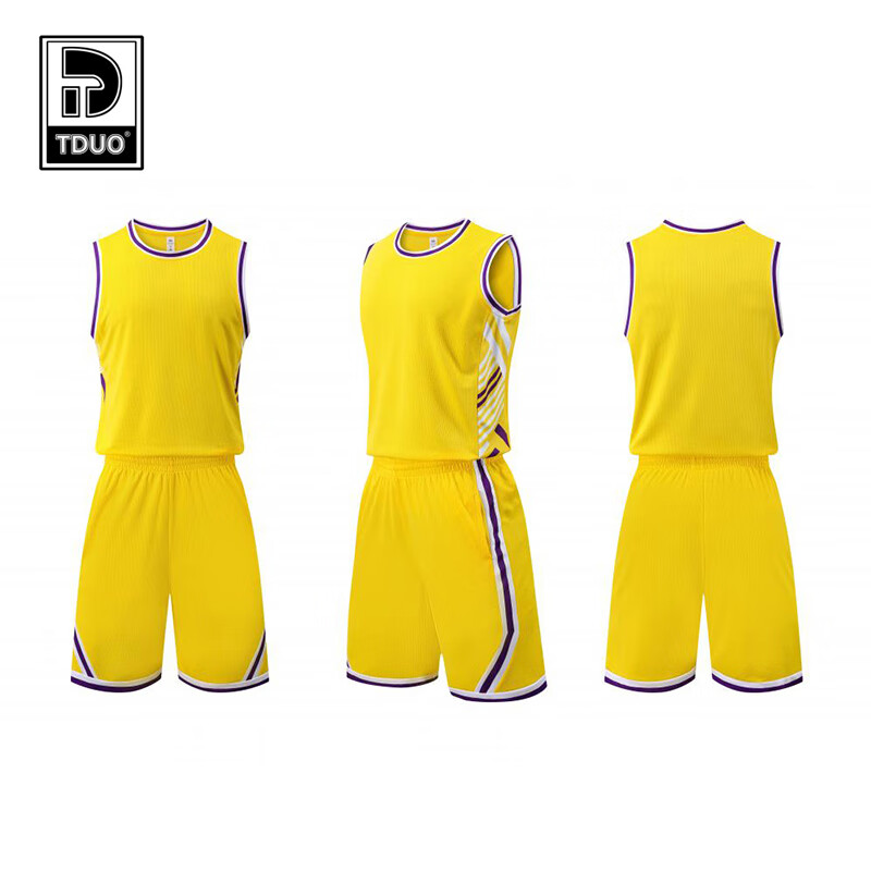 Tduo篮球服 V3 套 黄色 L