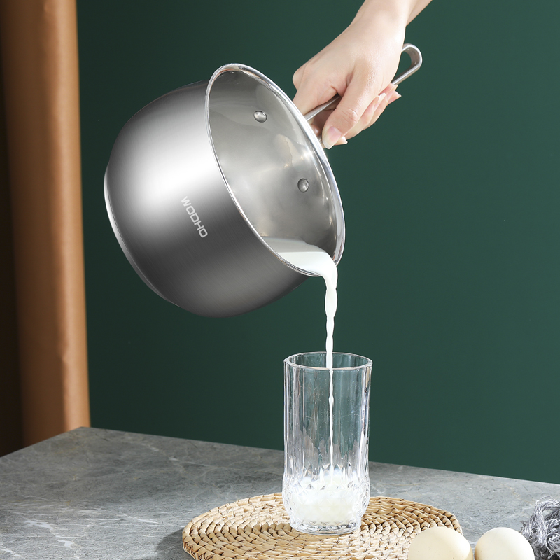 万德霍 豪门盛宴奶锅18cm WDH-G0190322高清大图