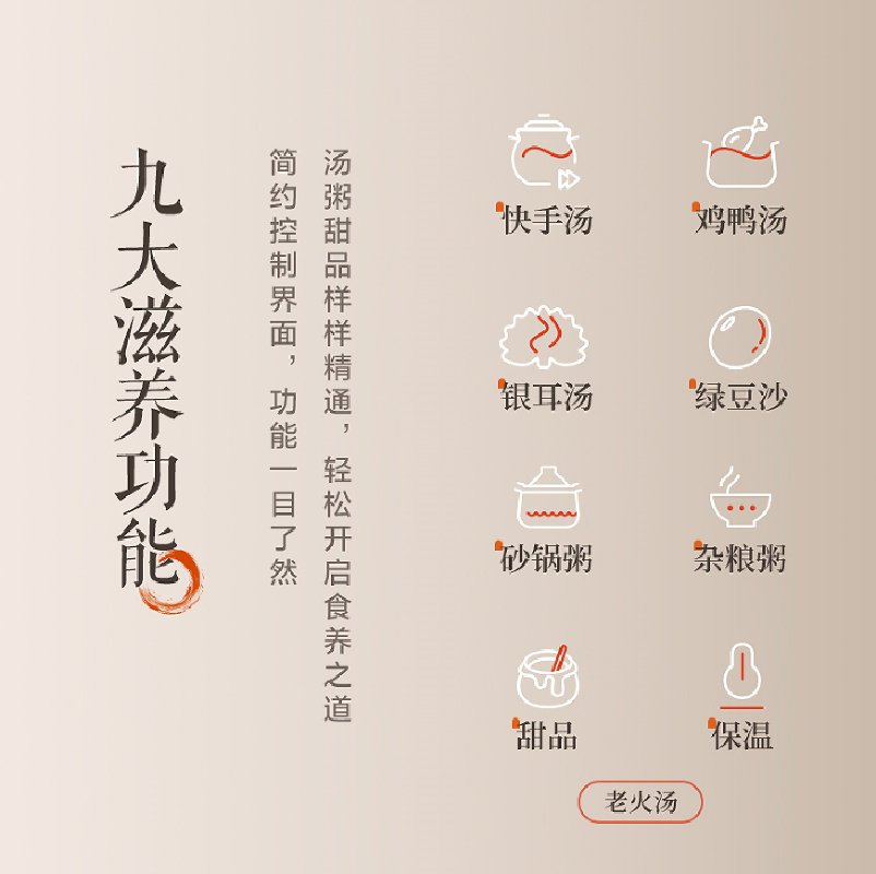 苏泊尔SUPOR 5L大容量微电脑电炖锅DG55YC87预约智能煮粥单胆设计5人以上家庭使用高清大图