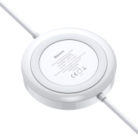 Baseus倍思手机数据线无线充电器WXCA-02 两者兼顾充电传输iPhone8Plus/8/X/XS/ 1.2米 白